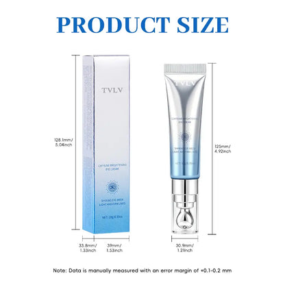 Caffeine Iron Eye Cream – Caffeine Infused Formula, Anti-Wrinkle & Firming, Dark Circle & Puffy Eye Reduction for Smooth Under-Eye Skin, Fine Line Repair & Long-Term Eye Care - Daily Eye Care Essential for Women, Skin Care Cosmetics, Eye Treatment Creams