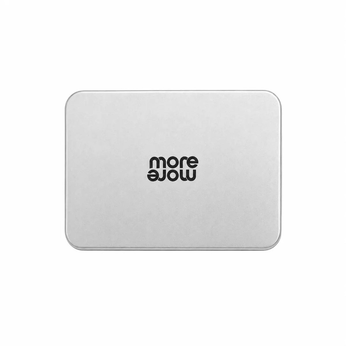 MORE or MORE White Film Cosmetic Oil Blotting Sheets - High Molecular Polymer, Oil-Absorbent, Water-Impermeable, Includes Storage Case and Puff-Shaped Pad for Makeup Touch-Ups