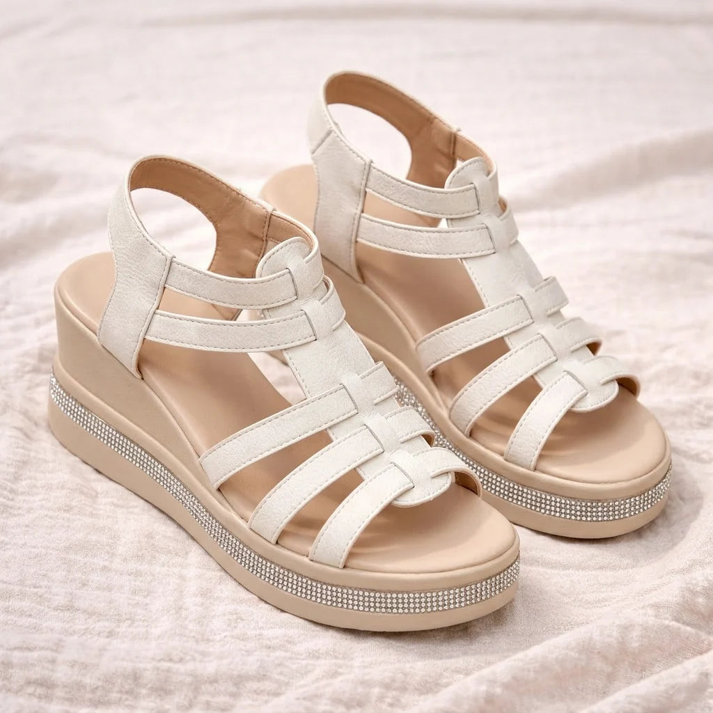 Gladiator Keilsandalen – Riemchen-Design Und Eleganter Look