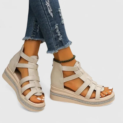 Gladiator Keilsandalen – Riemchen-Design Und Eleganter Look